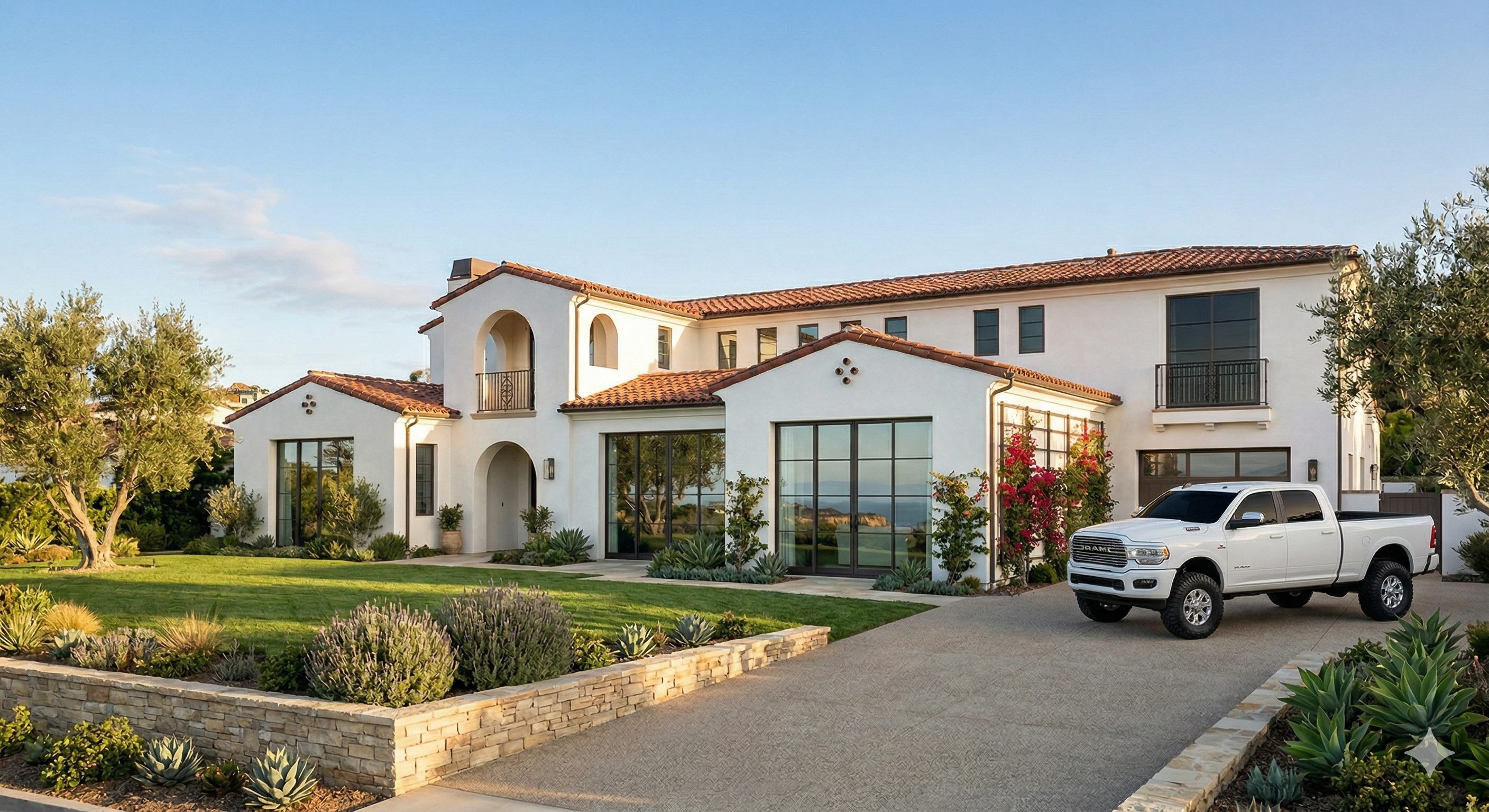 White glove exterior window and glass refresh on a Newport Beach coastal home